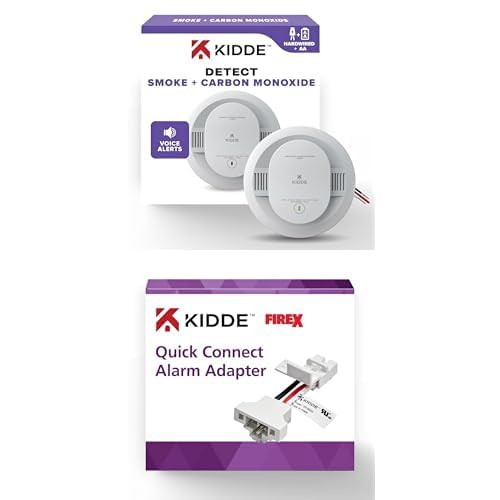 Hardwired Smoke & Carbon Monoxide Detector with Battery Backup I135