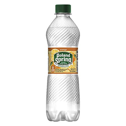 Sparkling Spring Water Mandarin Orange 16.9 Fl Oz 8 Count N58660