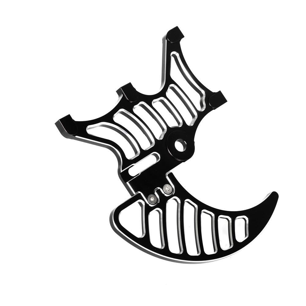 Rear Brake Disc Sprocket Caliper Guard Black F464