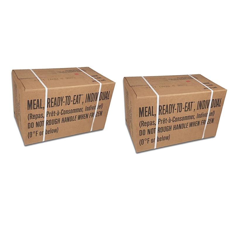 MRE Meals Ready to Eat A and B Cases with Heater A494