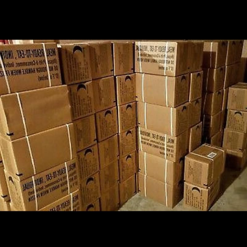 MRE Meals Ready to Eat A and B Cases with Heater A494