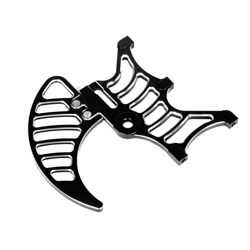 Rear Brake Disc Sprocket Caliper Guard Black F464