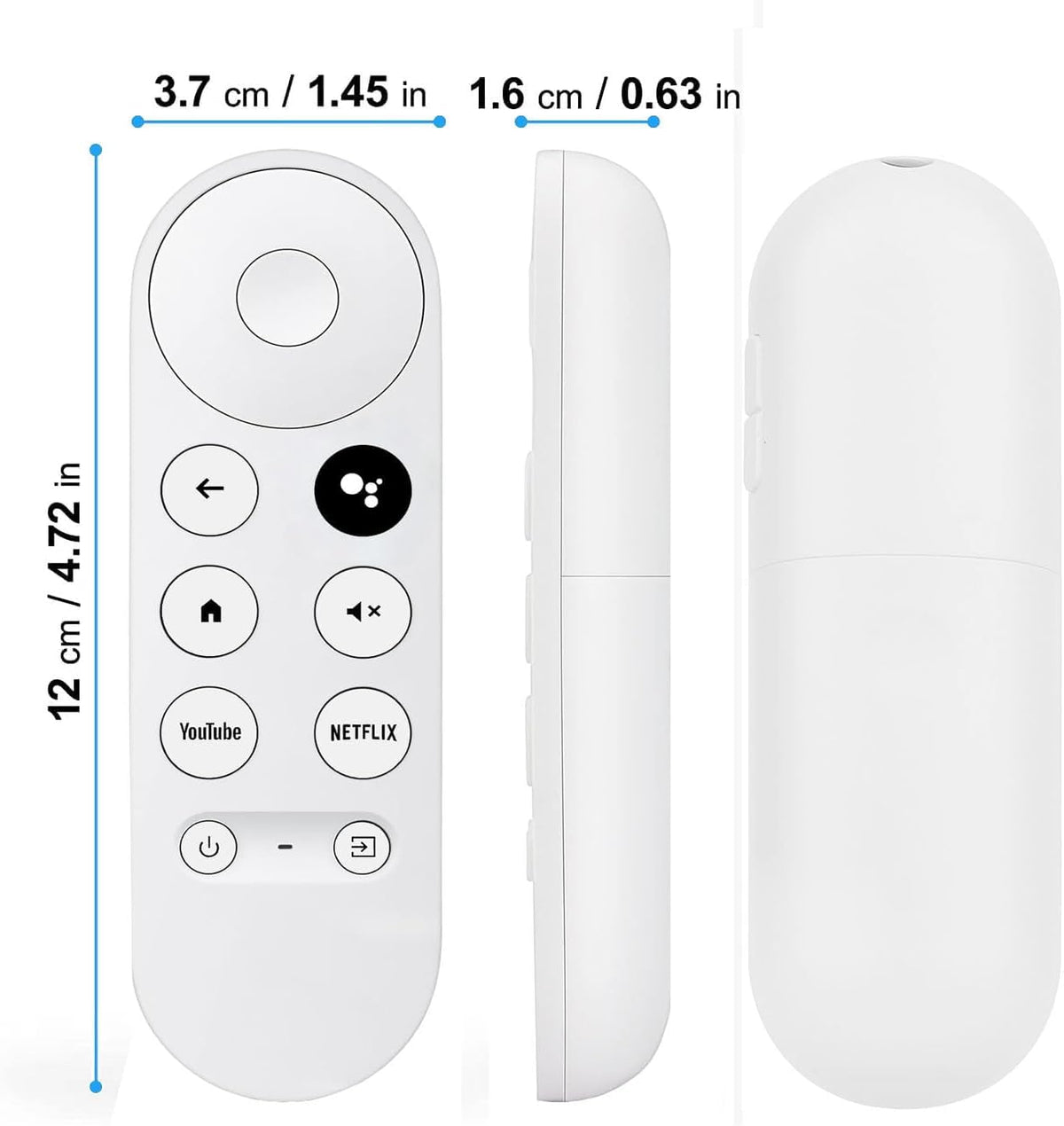 Replacement Remote for Google Chromecast K1112