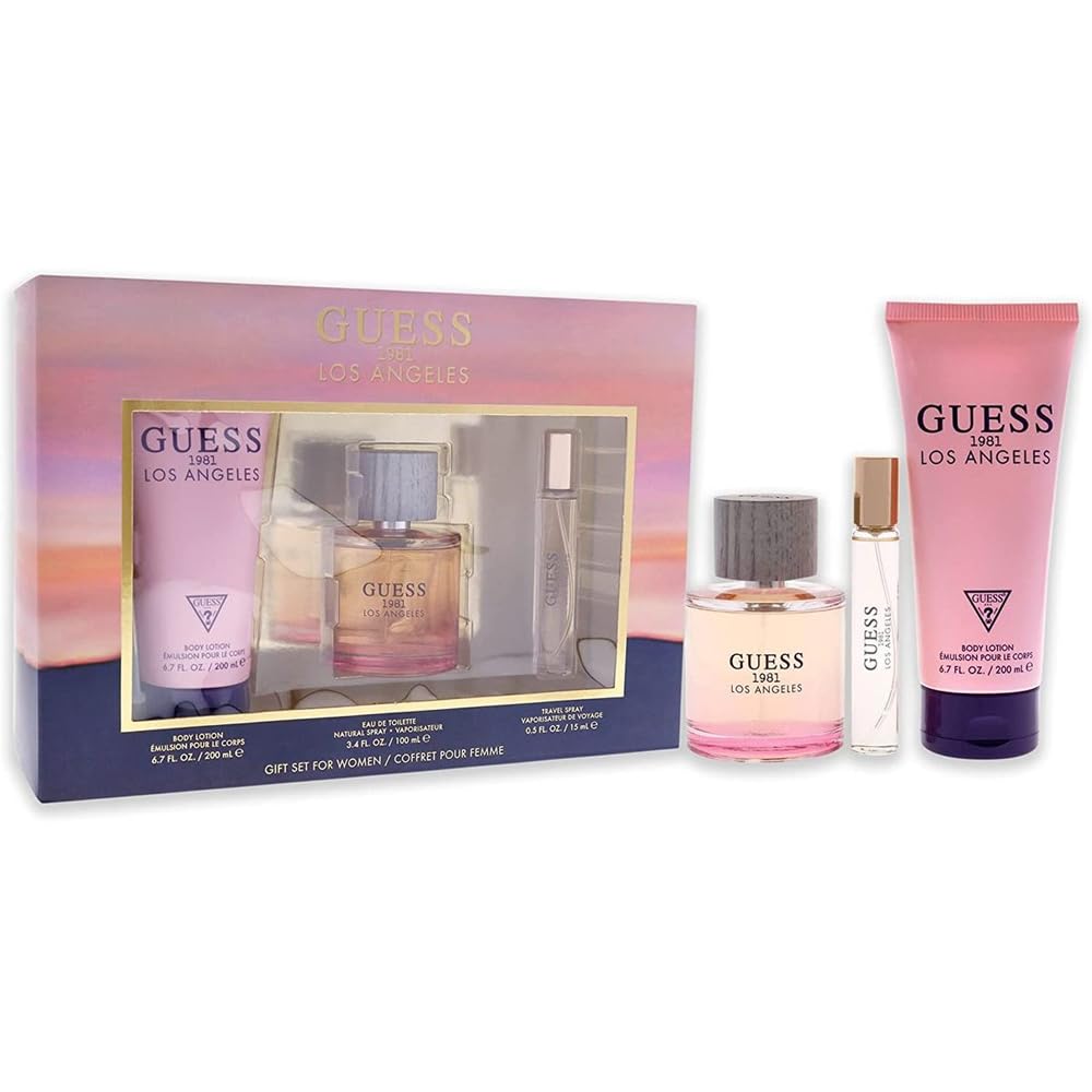 3 Pc Gift Set 3.4 oz EDT Spray 0.5 oz EDT Spray 6.7 oz Body Lotion J99688