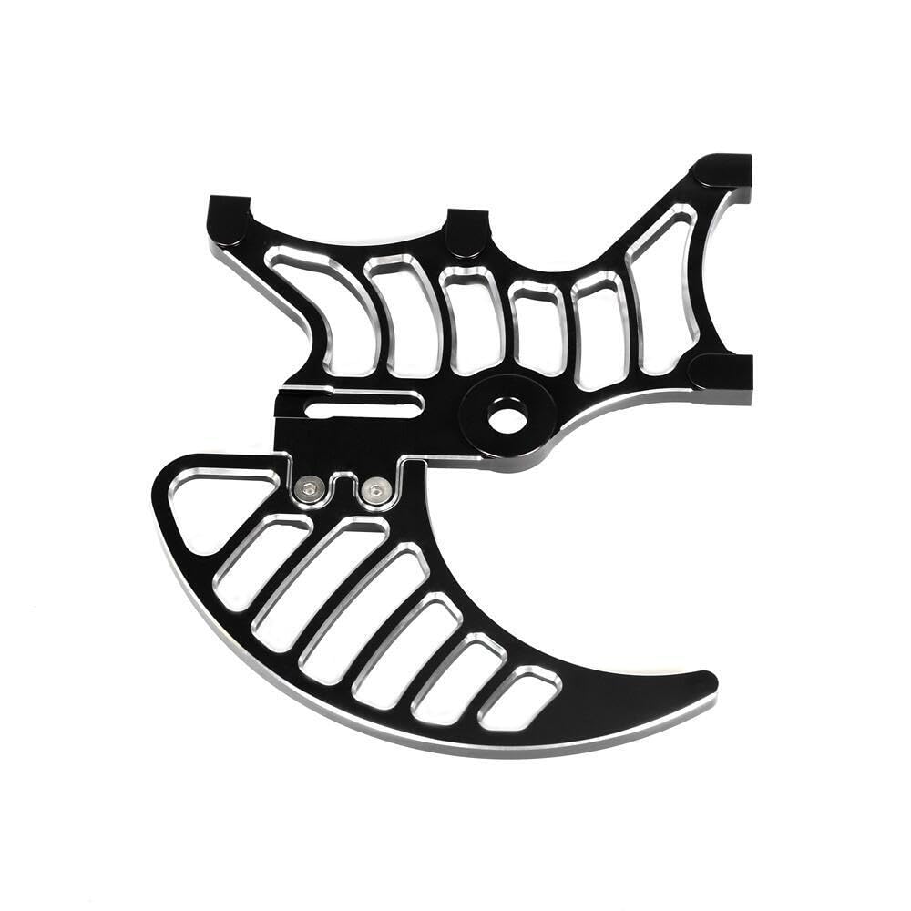 Rear Brake Disc Sprocket Caliper Guard Black F464