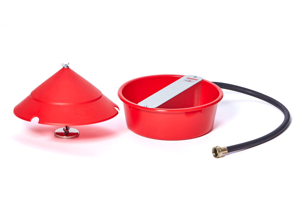 5 Quart Automatic Poultry Waterer with Cover Q581
