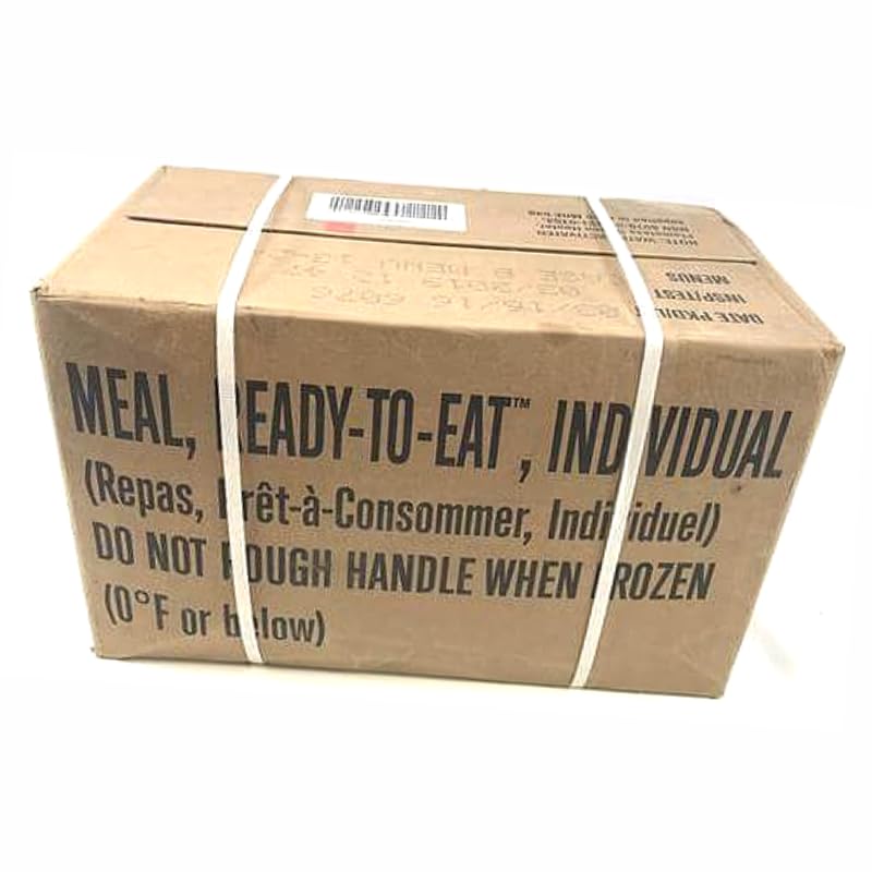 MRE Meals Ready to Eat A and B Cases with Heater A494