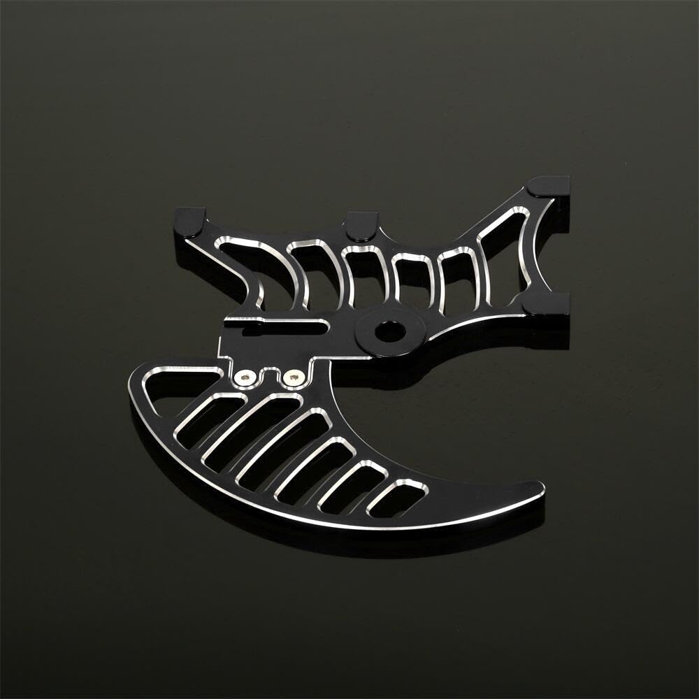 Rear Brake Disc Sprocket Caliper Guard Black F464