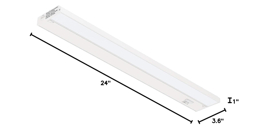 24-Inch Linkable 3CCT LED Under Cabinet Light W501826