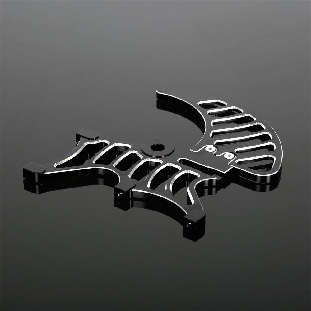 Rear Brake Disc Sprocket Caliper Guard Black F464