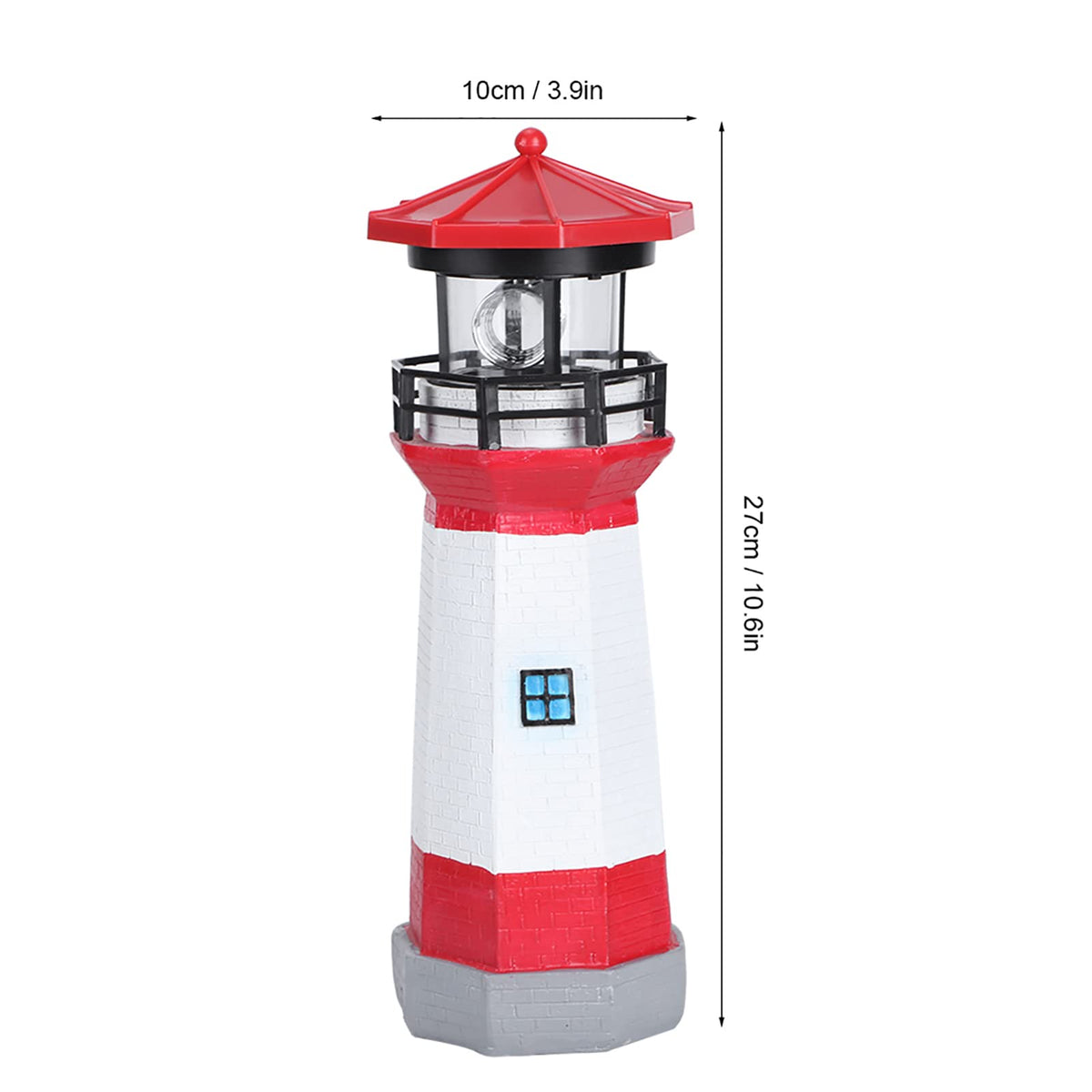 Solar Powered LED Lighthouse E228606