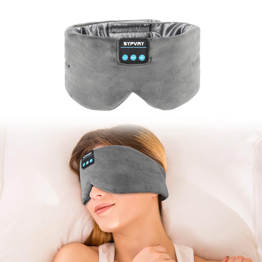 Bluetooth Silk Sleep Eye Mask with Microphone T168