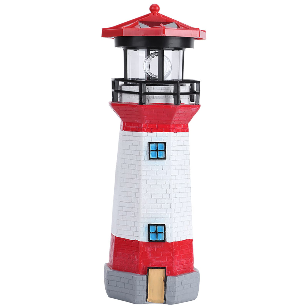 Solar Powered LED Lighthouse E228606