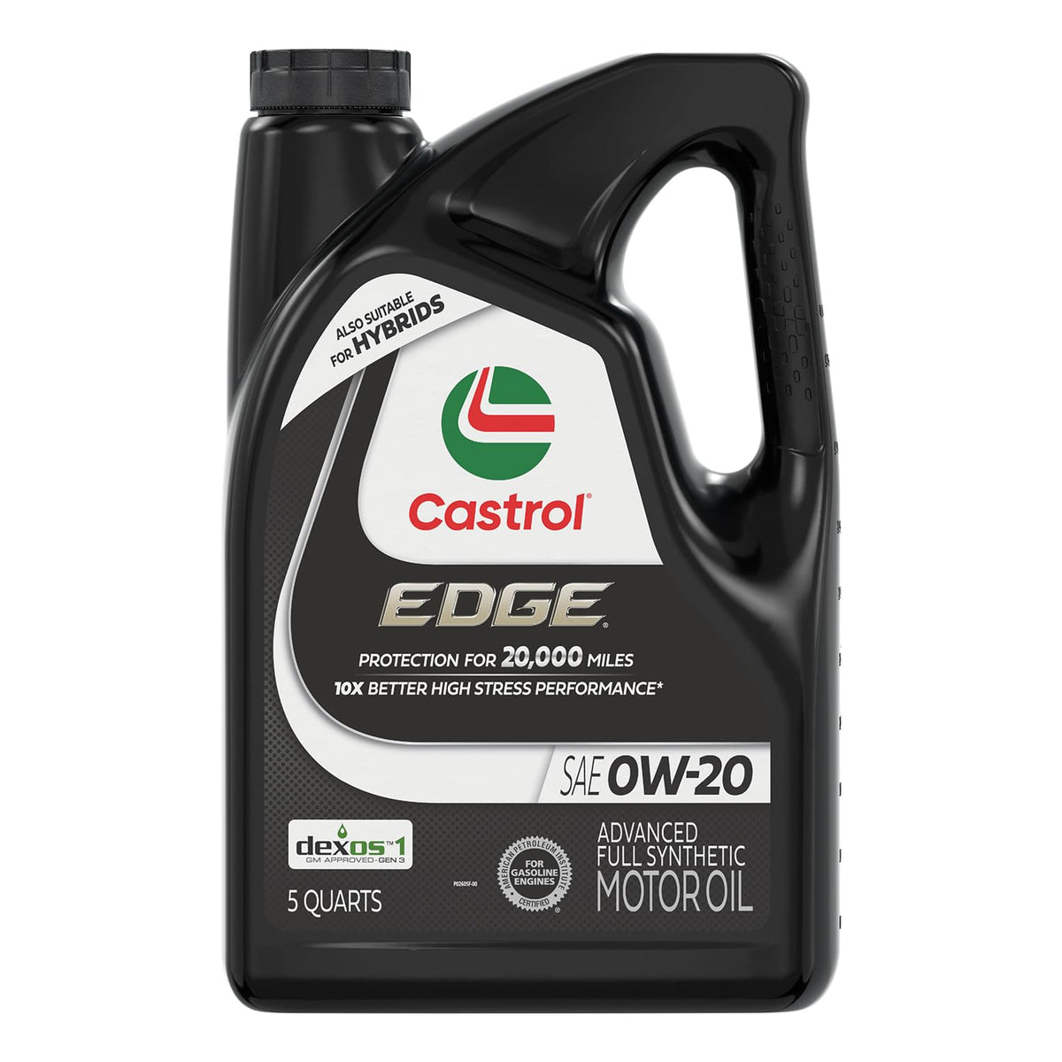 0W-20 Full Synthetic Motor Oil, 5 Quarts I2851