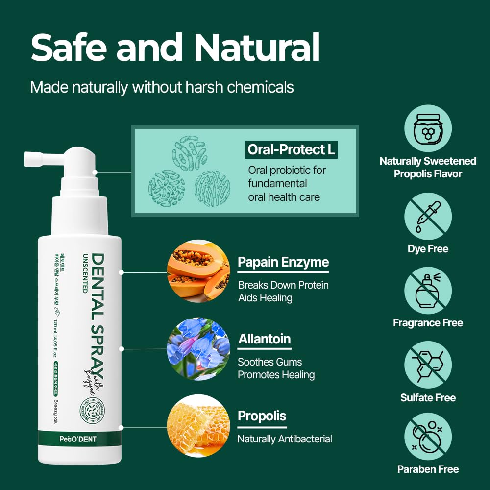 Enzymatic Dental Spray for Dogs and Cats 4.05 fl.oz T79188