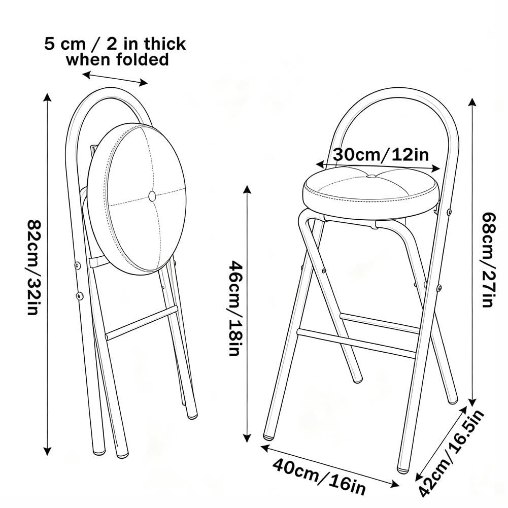 Portable Folding Bar Stool C6563