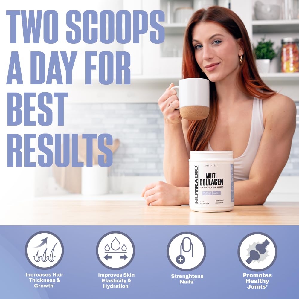 Hydrolyzed Grass-Fed Unflavored Collagen Powder 40 Servings D449444
