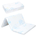 Trifold Portable Pack and Play Mattress Pad with Washable Cover B126