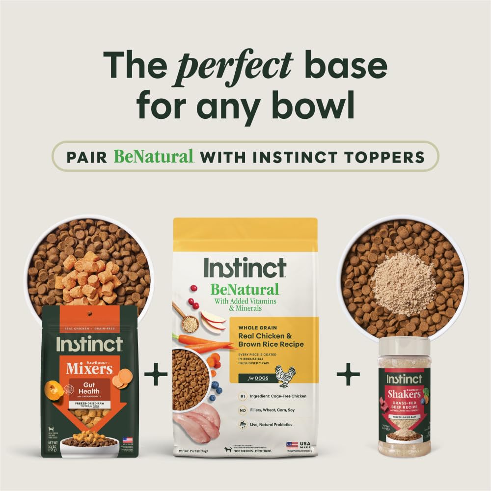 Whole Grain Chicken & Brown Rice Dry Dog Food 25 lb W293357