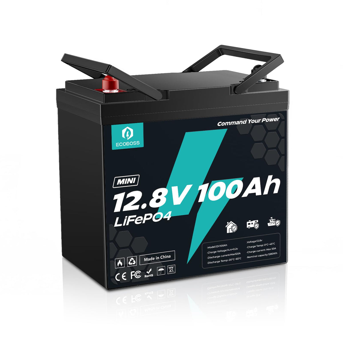 12V 100Ah Mini Lithium Battery X72434