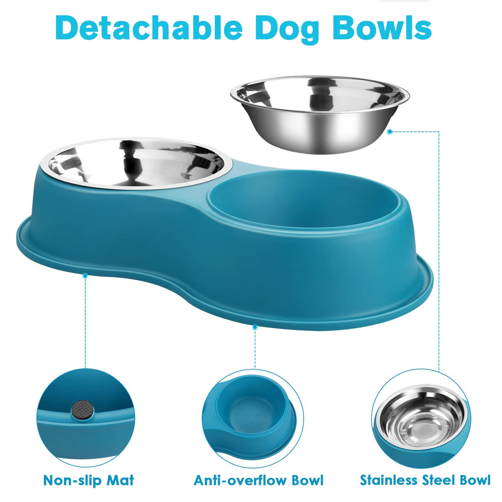 Stainless Steel Non-Slip Dog Bowls V952547