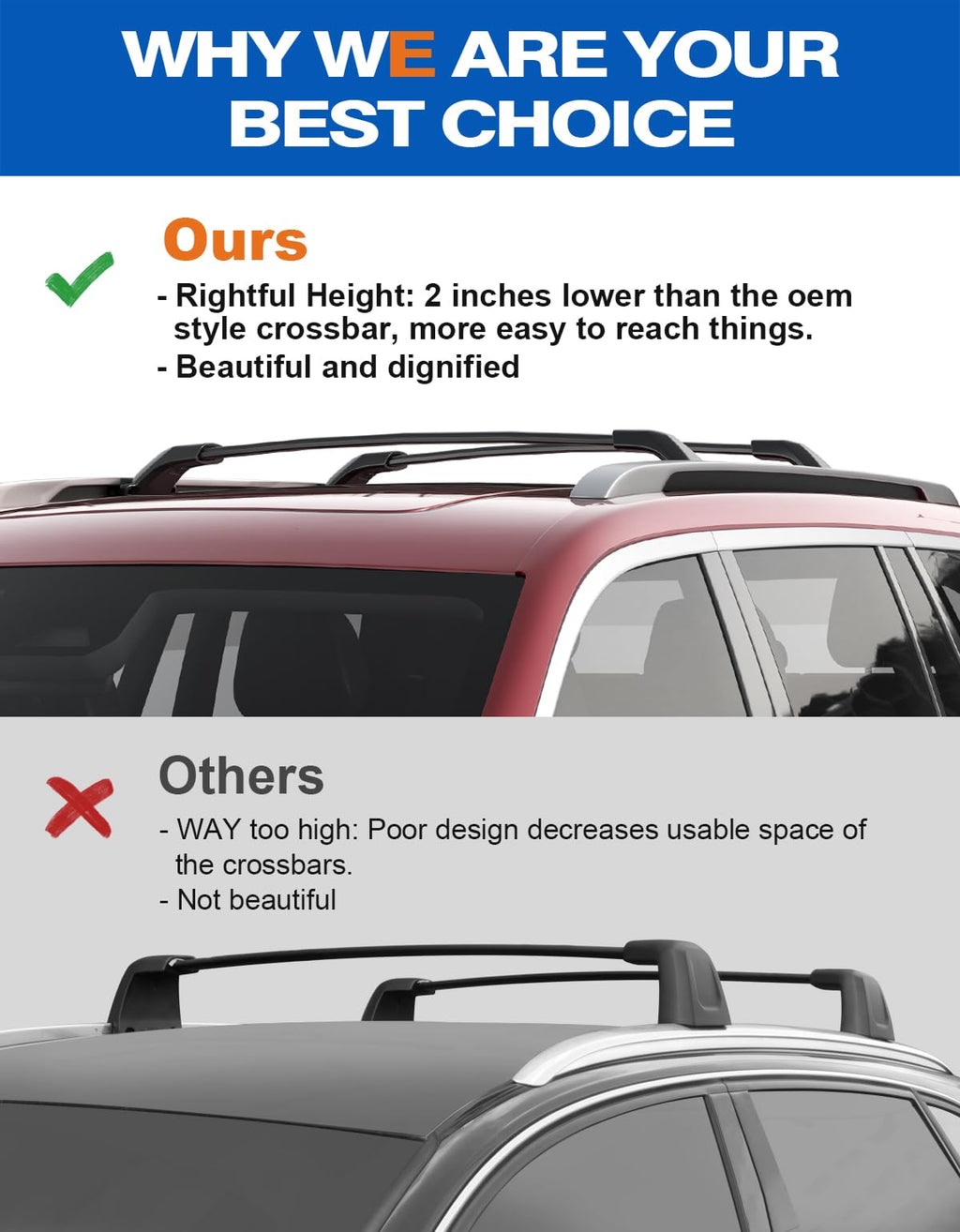 Roof Rack Cross Bars X4401