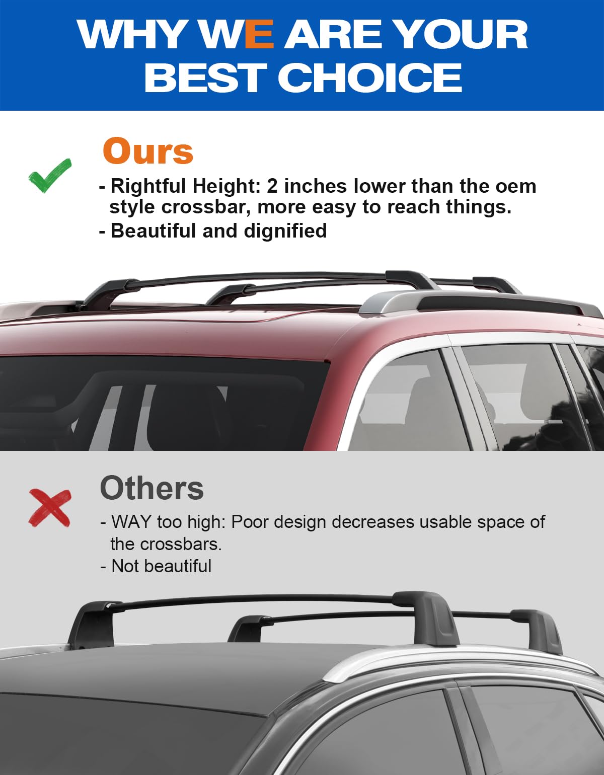 Roof Rack Cross Bars X4401