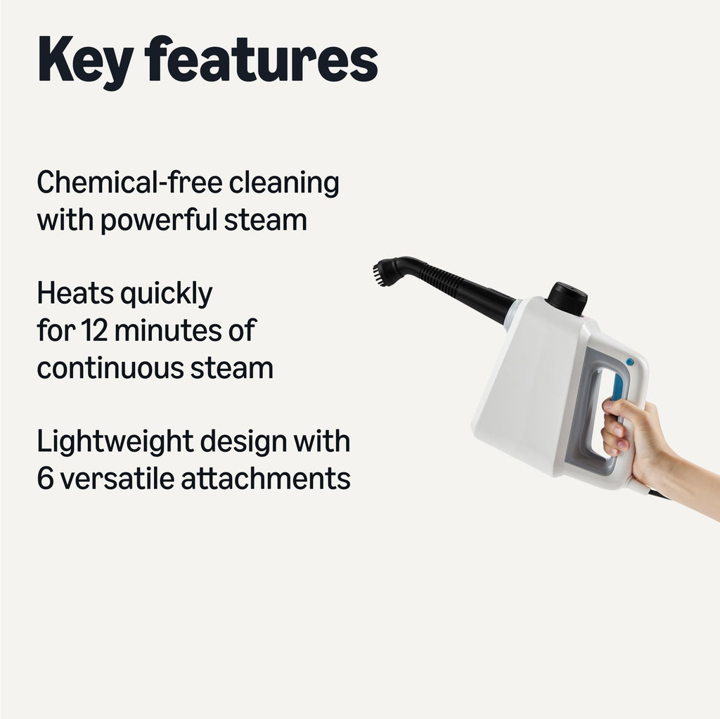 Handheld Steam Cleaner with 9 Accessories B85179
