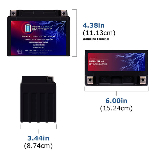 12V 11.2AH Replacement Battery 2 Pack Z319