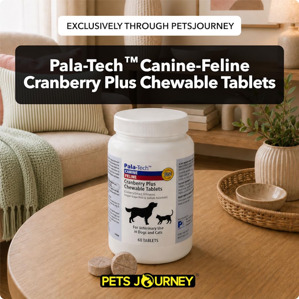 Cranberry Supplement for Dogs & Cats 60 Chewable Tablets N5032