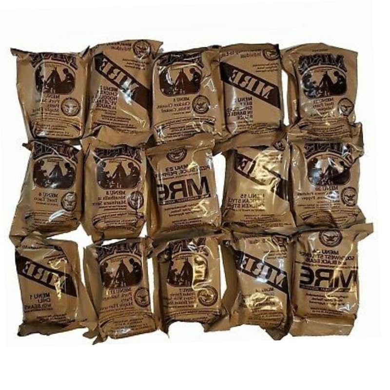 MRE Meals Ready to Eat A and B Cases with Heater A494