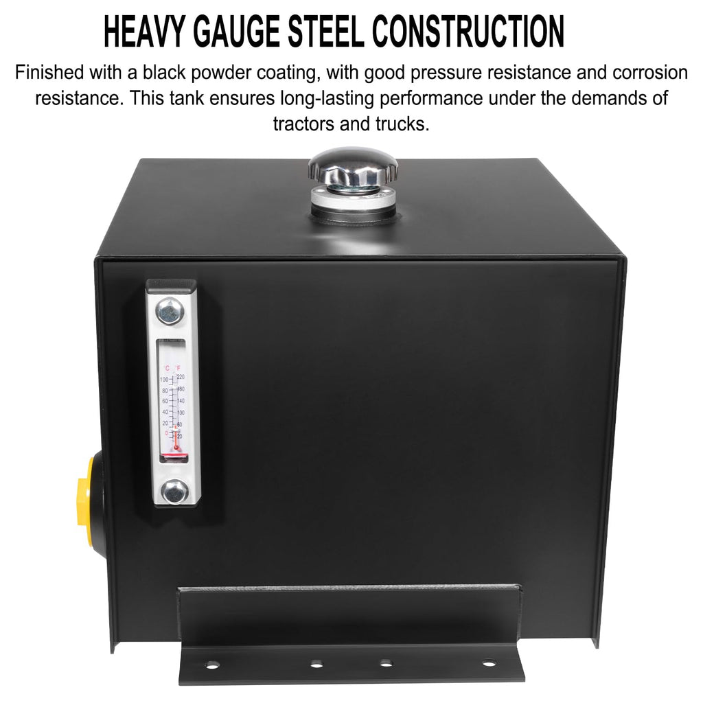 7 Gallon Hydraulic Fluid Reservoir Oil Tank O5201