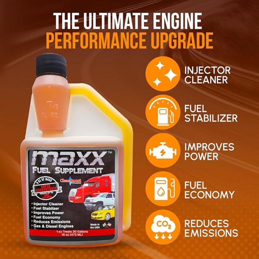 16oz Fuel Treatment for Gas & Diesel Fuel Z309