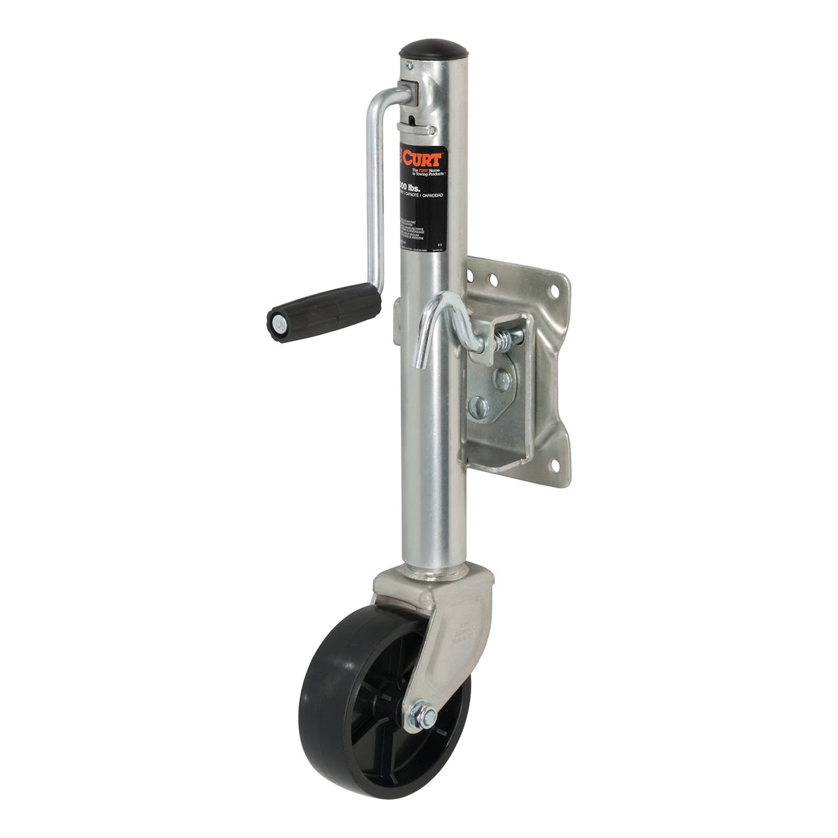 Marine Boat Trailer Jack with 6-Inch Wheel Z46543