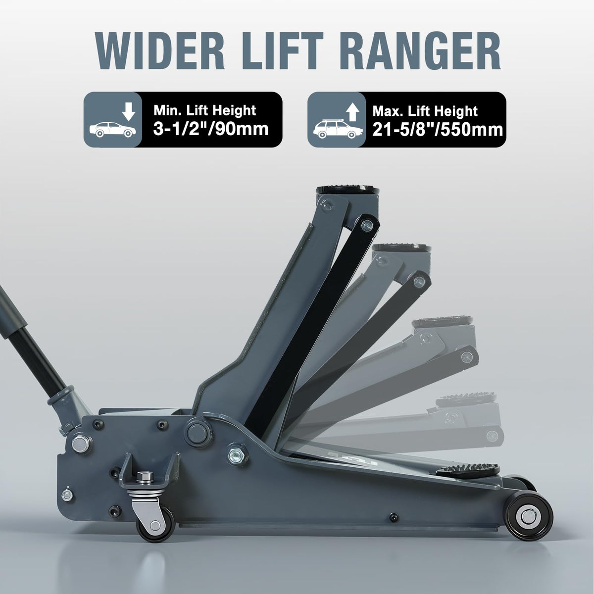 5 Ton Hydraulic Low Profile Floor Jack X191
