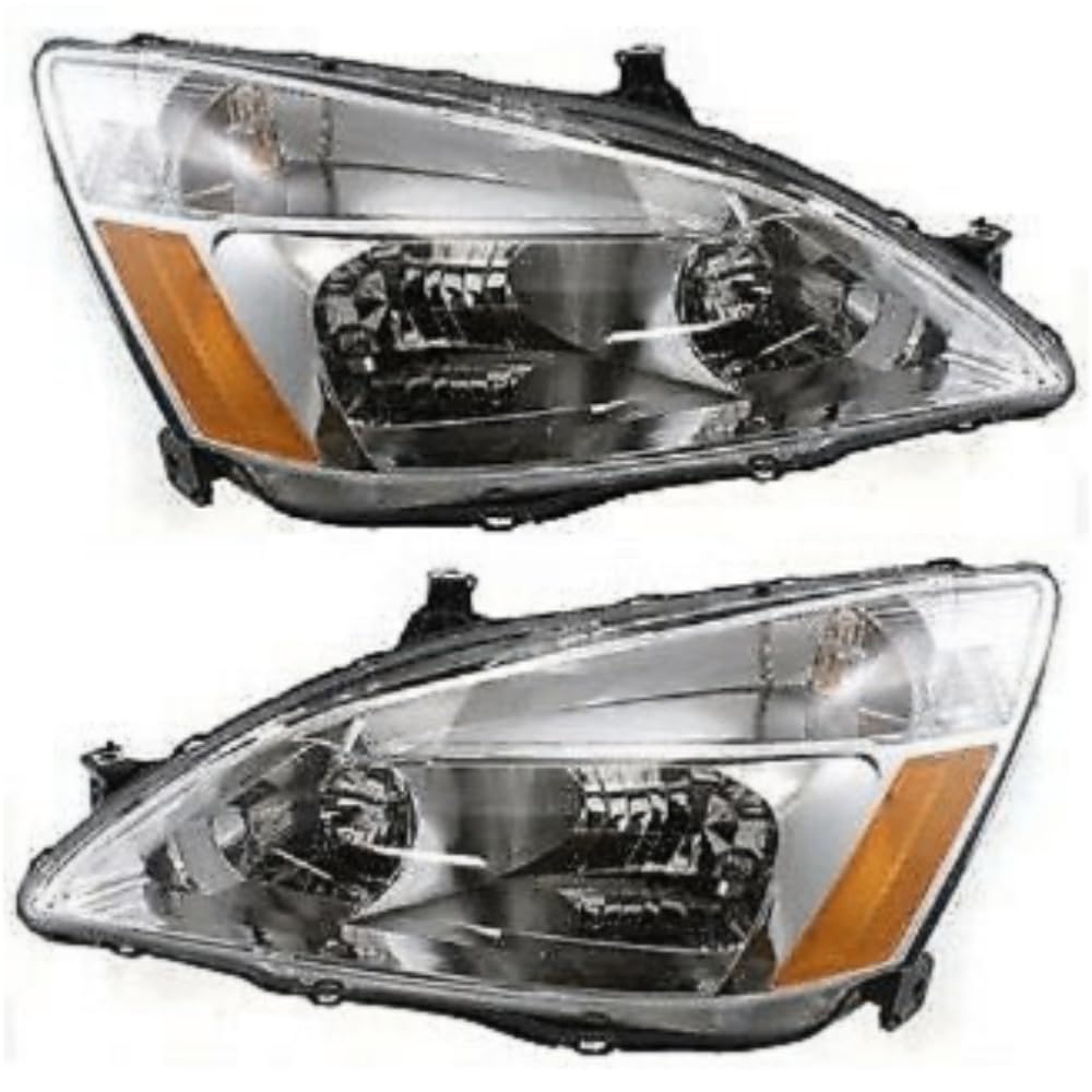 Headlight Set Left Right Clear Lens Q5008