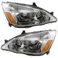 Headlight Set Left Right Clear Lens Q5008