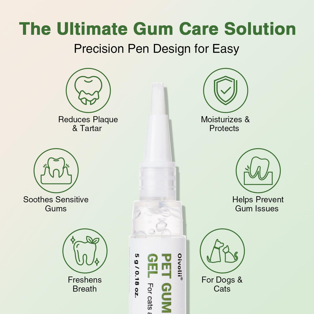 Cat Gum Care Pen with Soft Brush Tip L43846