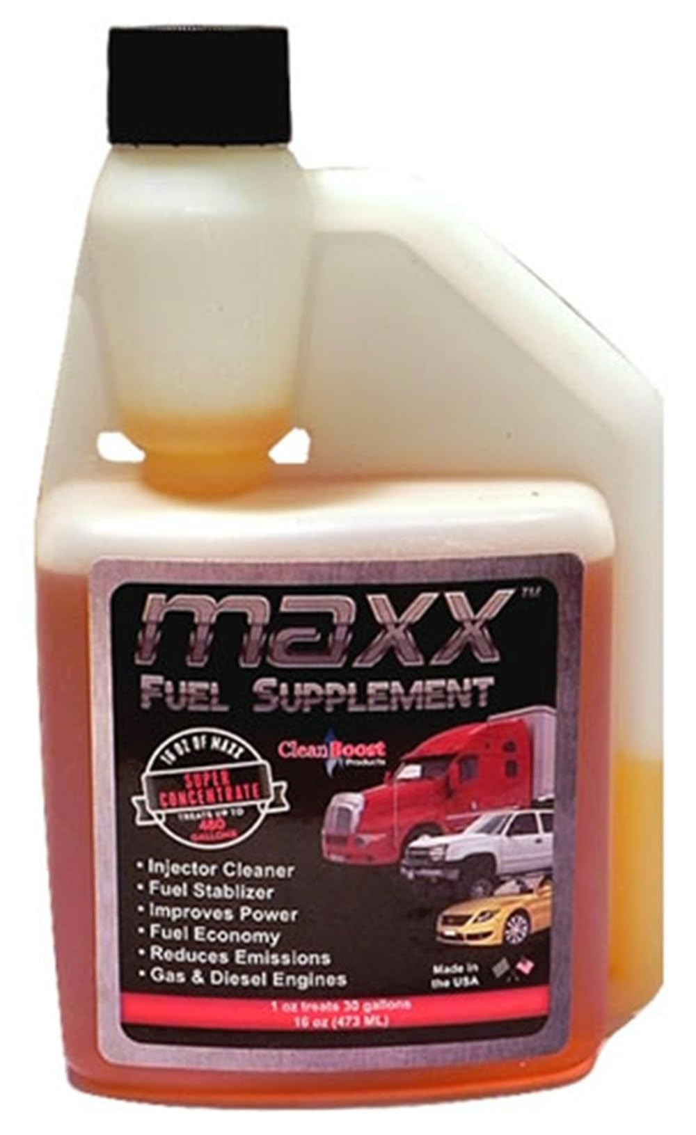 16oz Fuel Treatment for Gas & Diesel Fuel Z309