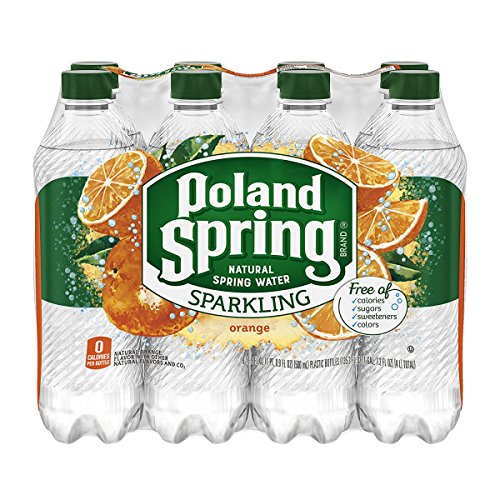 Sparkling Spring Water Mandarin Orange 16.9 Fl Oz 8 Count N58660