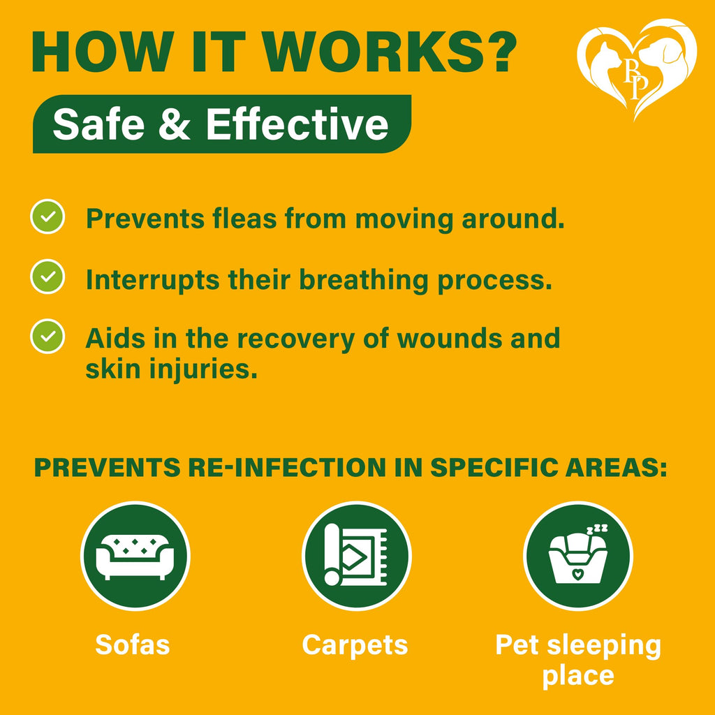 Natural Flea and Tick Home Spray D50557