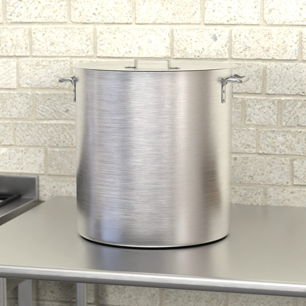 60 Qt. Aluminum Stock Pot with Lid H207822