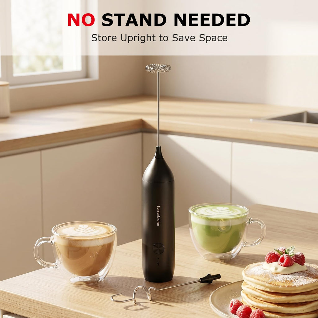 Rechargeable Handheld Milk Frother Y739762