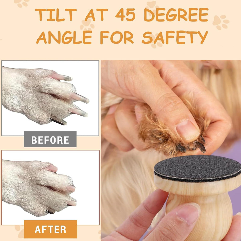 Dog Nail File with 6 Pcs Filing Disc V684113