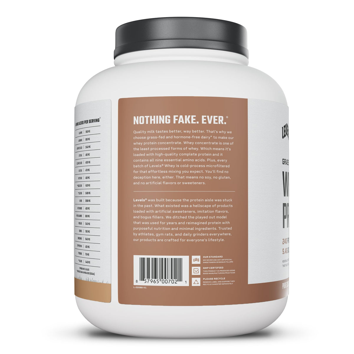 Whey Protein Powder Pure Chocolate 5LB K5857
