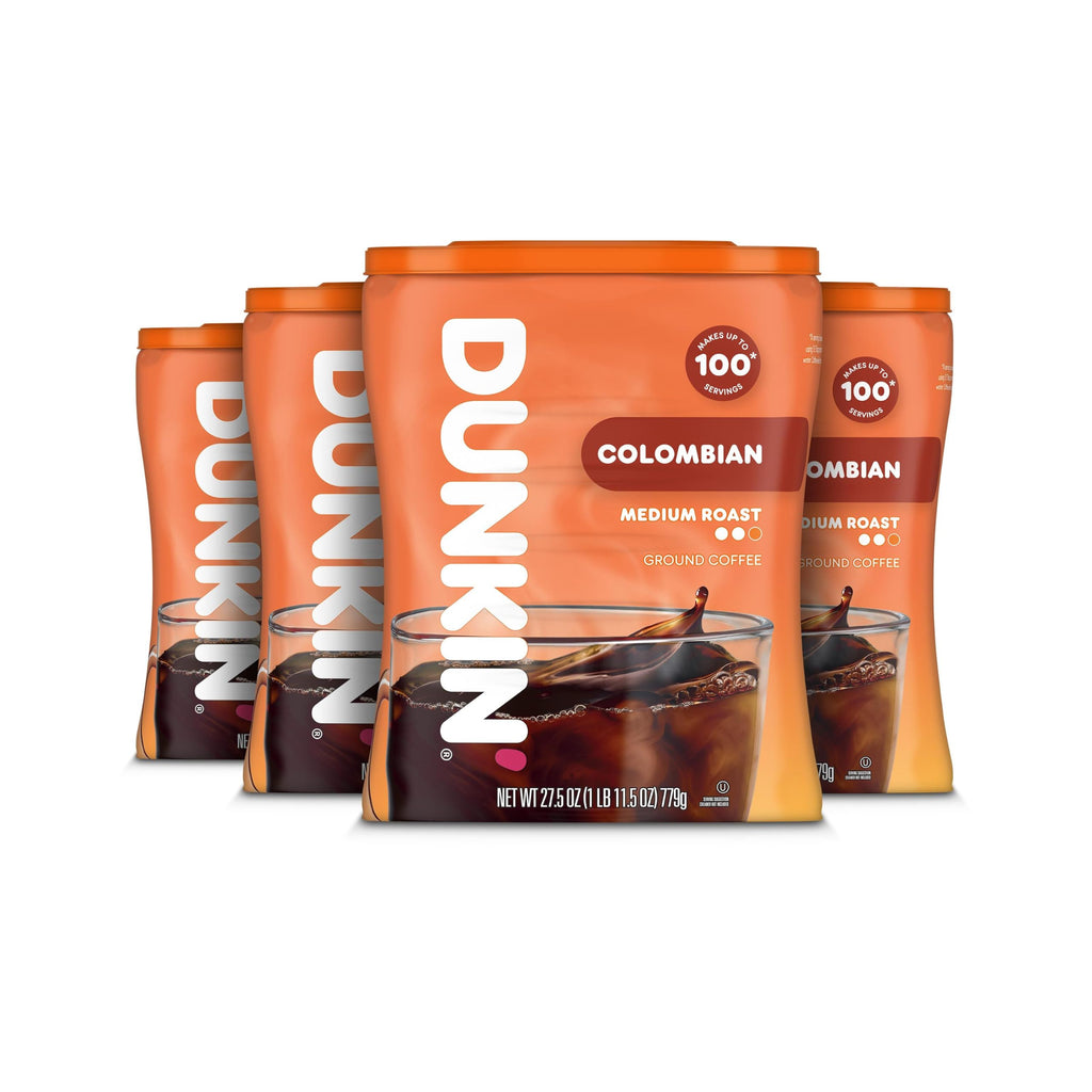 Colombian Medium Roast Ground Coffee 4 Canisters N15758