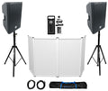 12" Powered DJ PA Speaker 2-Pack N95349