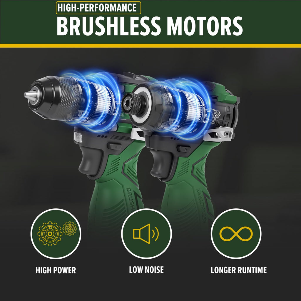 Cordless Drill & Impact Driver Set K796