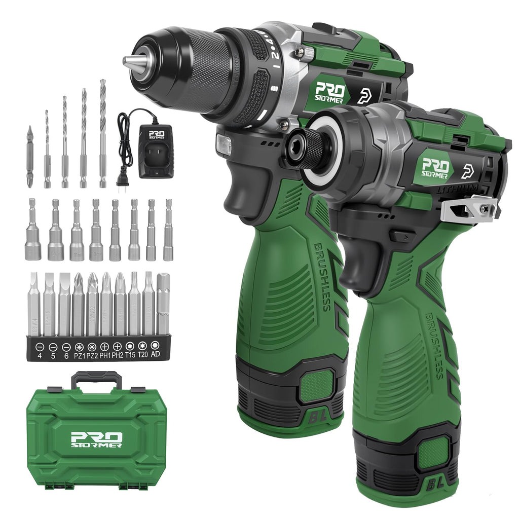 Cordless Drill & Impact Driver Set K796