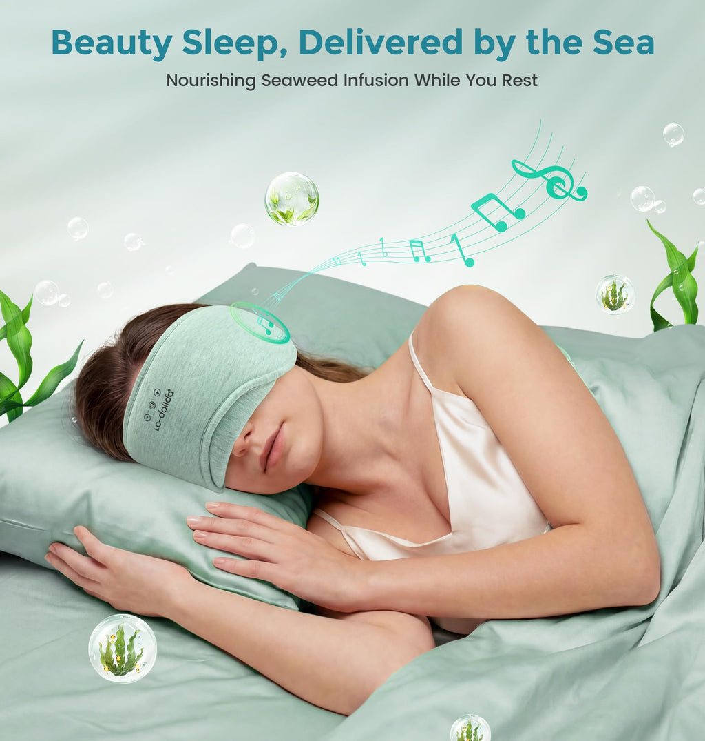 Sleep Mask Bluetooth Wireless Music Eye Mask D7018